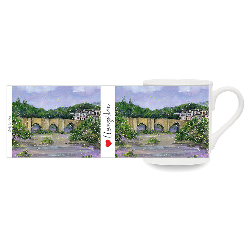 Llangollen Bone China Cup