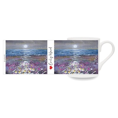 Moonlight on the Daisies Art Bone China Cup