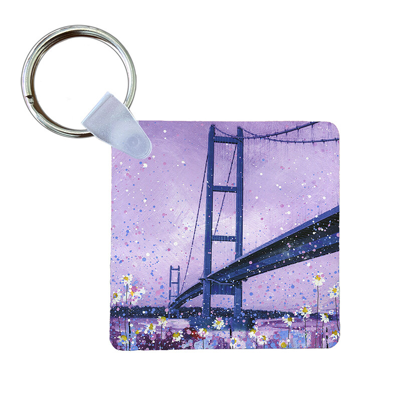 Humber Bridge Art Keyring