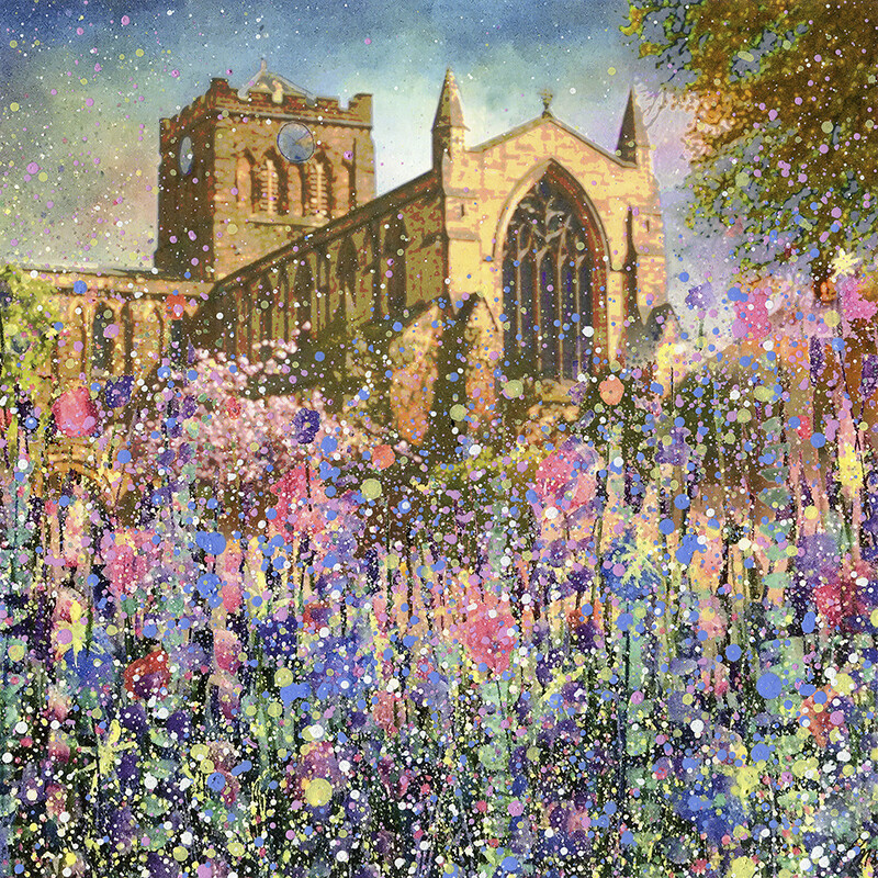 Hexham Abbey Canvas Art Print