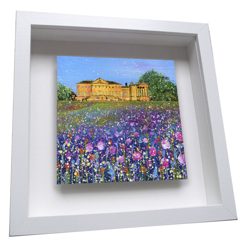 Nostell House Framed Ceramic Tile