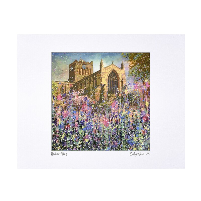 Hexham Abbey, Northumberland,  Limited Edition Art Print