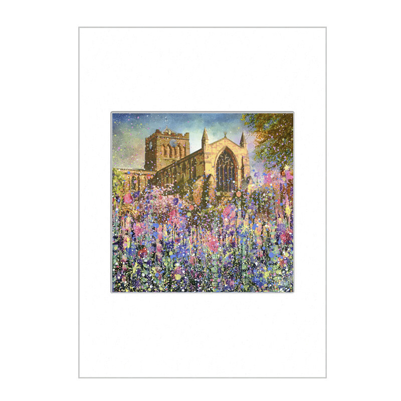 Hexham Abbey Open Edition  Print A4