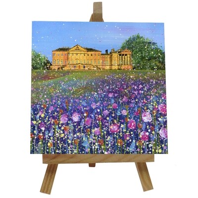 Nostell House Ceramic tile with easel