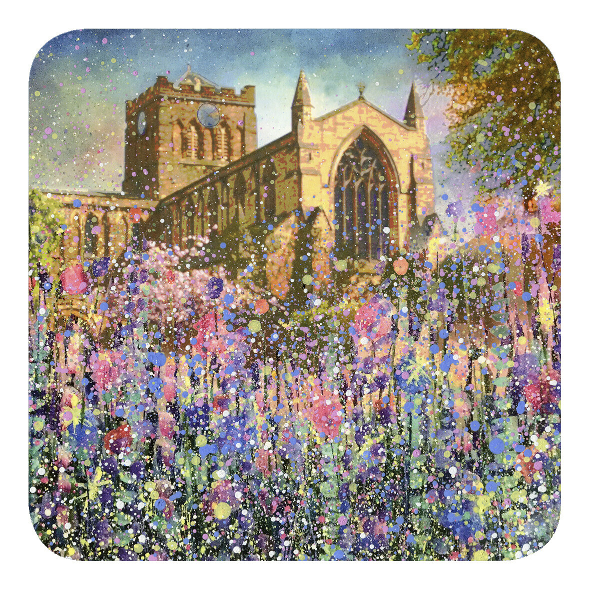 Hexham Abbey Coaster