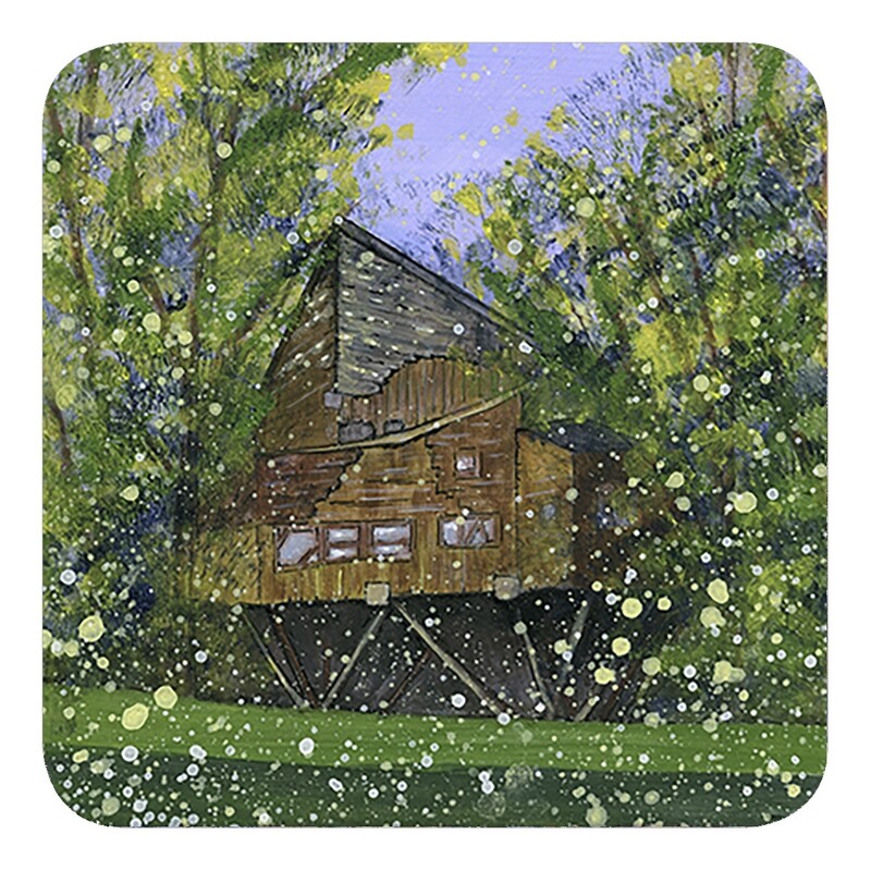 The Treehouse at Alnwick Gardens  Fridge Magnet
