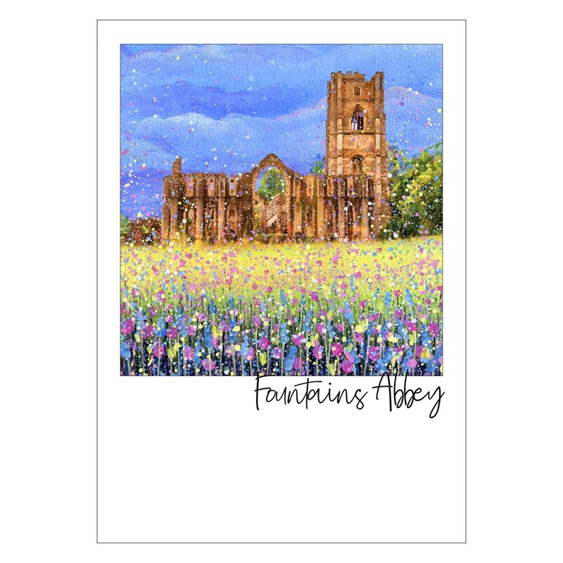 Fountains Abbey  Postcard