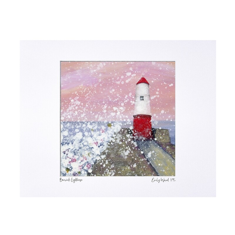 Berwick Lighthouse  Limited Edition Art Print