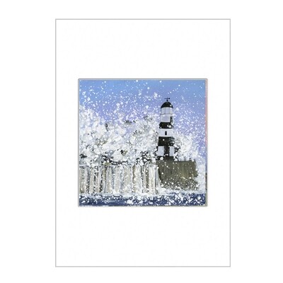 Seaham Lighthouse Open Edition Print A4
