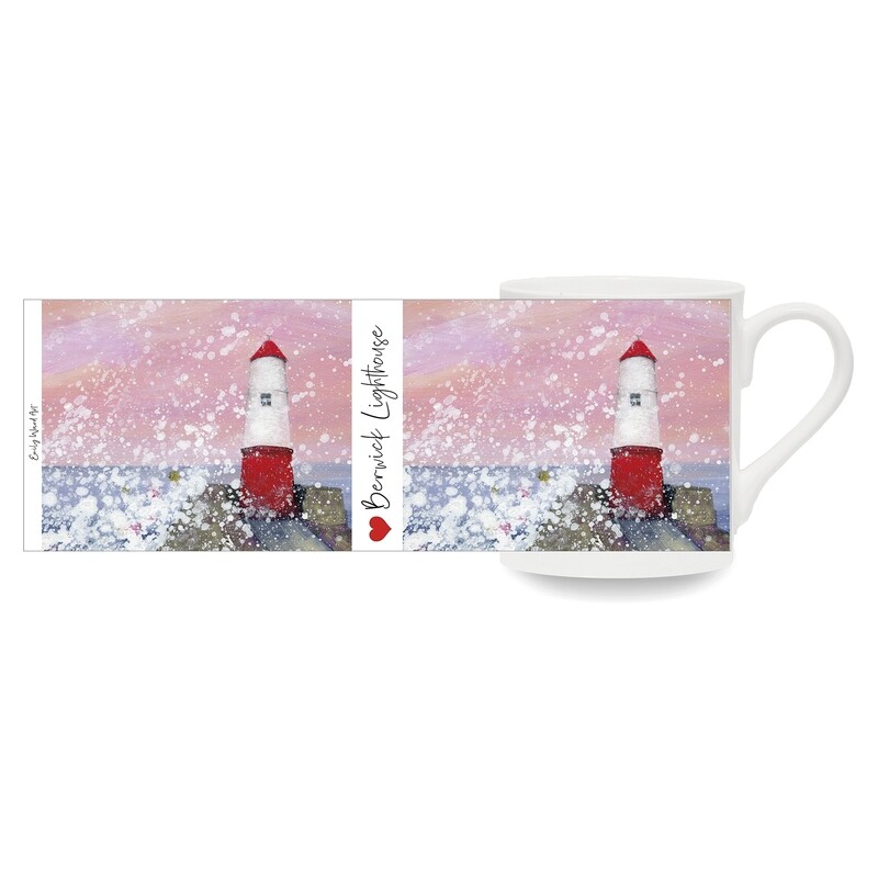 Berwick Lighthouse Bone China Cup