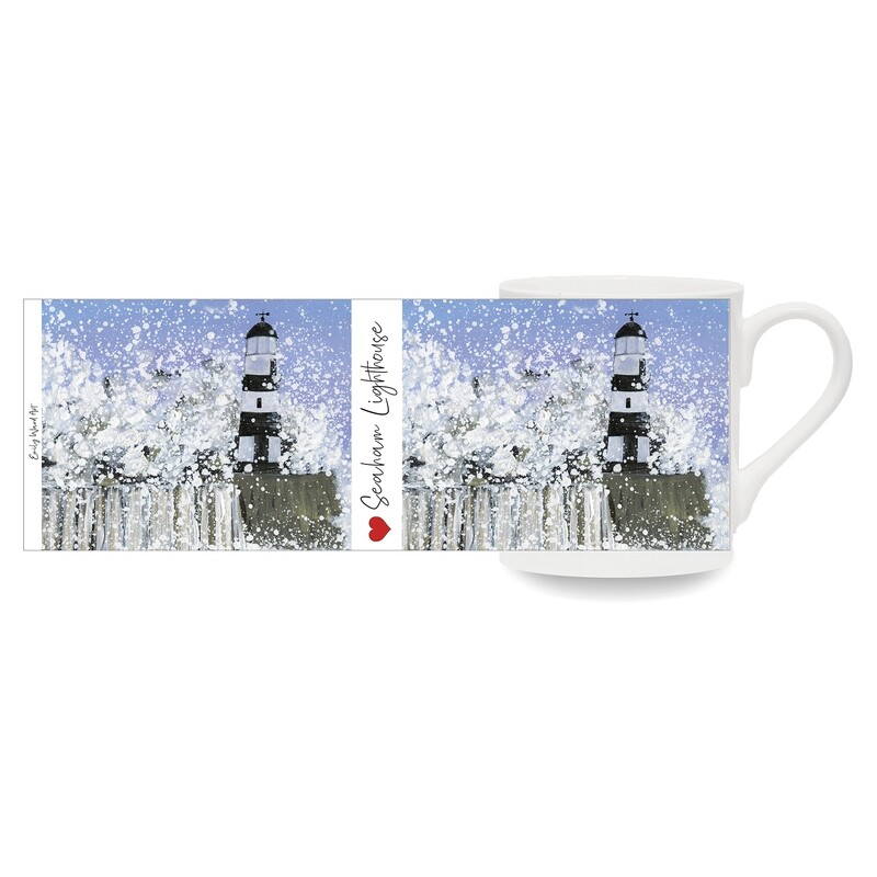 Seaham Lighthouse Bone China Cup