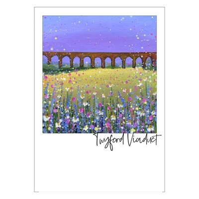 Twyford Viaduct Postcard