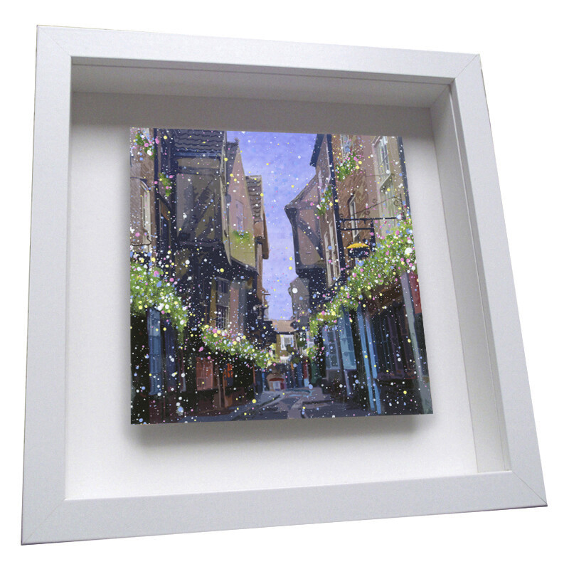 The Shambles Framed Ceramic Tile