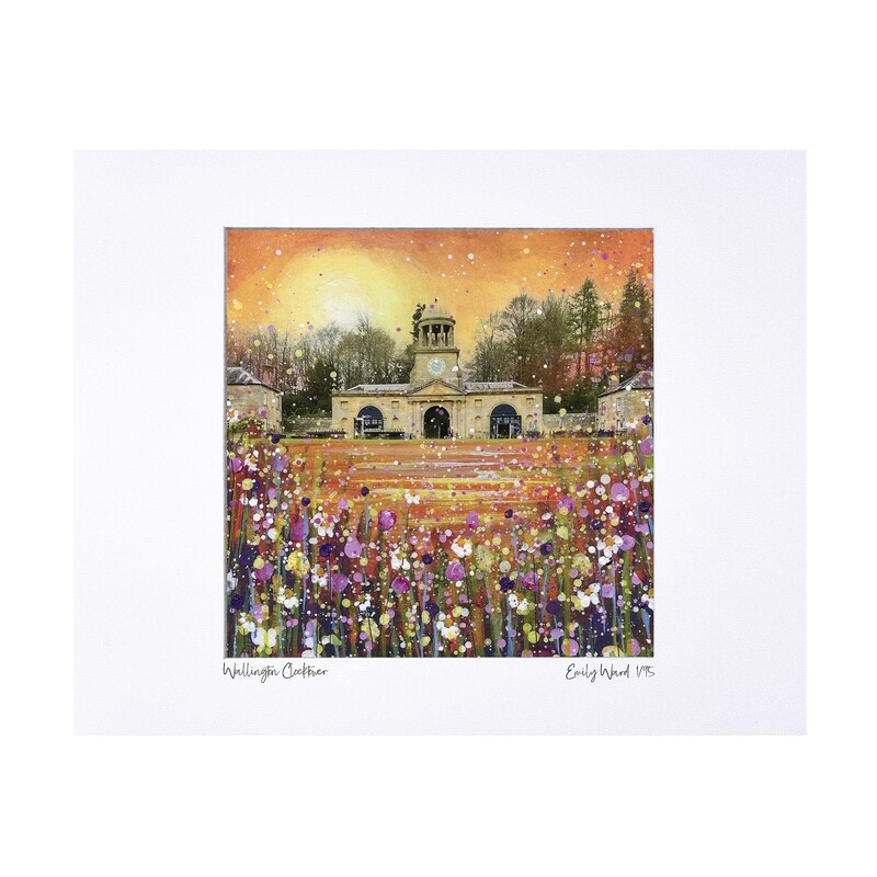 Wallington Clocktower Limited Edition Print