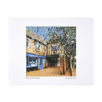 The National Trust Shop in York - Limited Edition Print