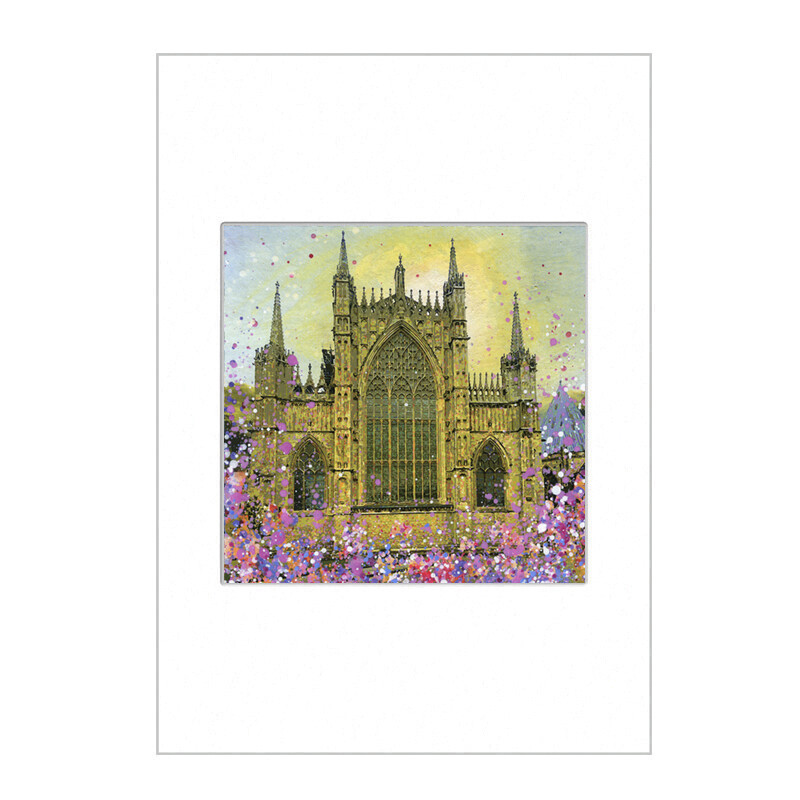 York Minster,  East Window Open Edition Print A4