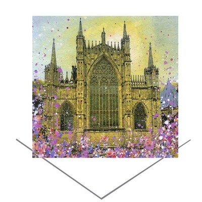 York Minster, East Window Greeting Card