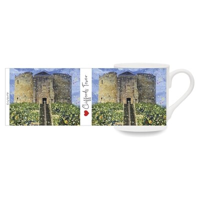 Clifford's Tower Bone China Cup