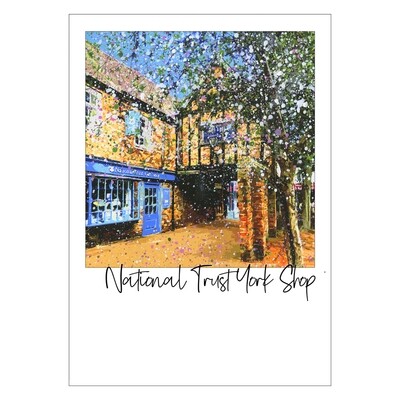 The National Trust Shop in York Art Postcard