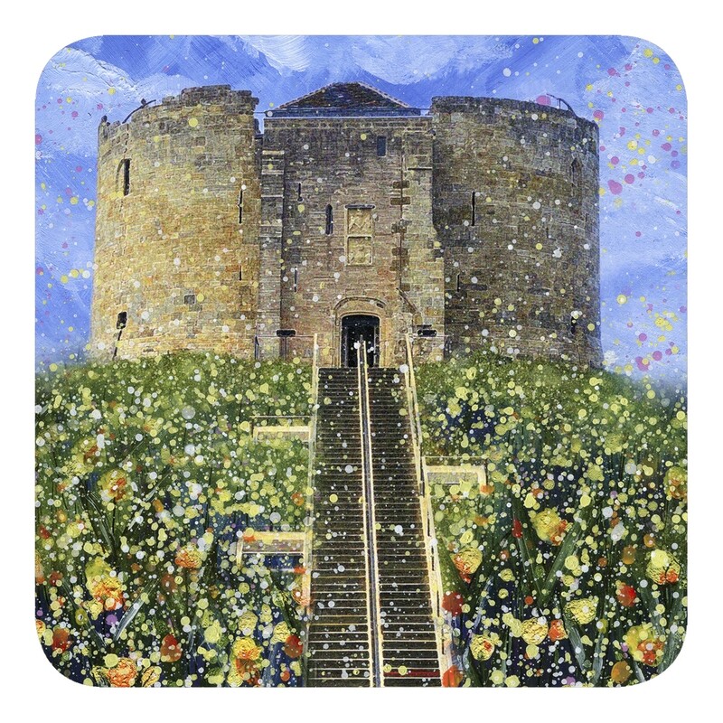 Clifford's Tower Art Fridge Magnet