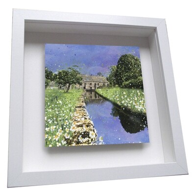 The Mill, Fountains Abbey Framed Ceramic Tile