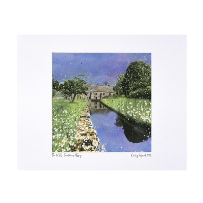 The Mill Fountains Abbey Limited Edition Print
