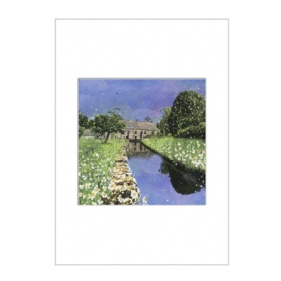 The Mill, Fountains Abbey Open Edition Print A4