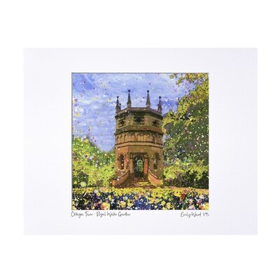 Octagon Tower, Studley Royal Water Garden Limited Edition Print