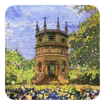 Octagon Tower, Studley Royal Water Garden Art Fridge Magnet