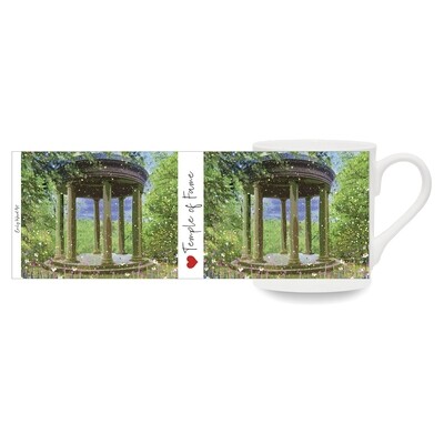 Temple of Fame, Studley Royal Water Garden Bone China Cup