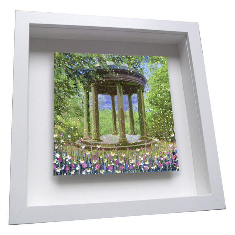 Temple of Fame, Studley Royal Water Garden Framed Ceramic Tile