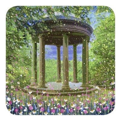 Temple of Fame, Studley Royal Water Garden Art Fridge Magnet