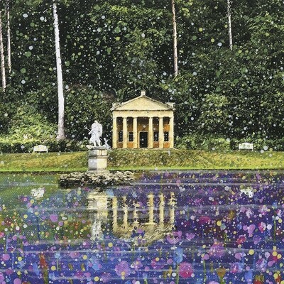 Temple of Piety, Studley Royal Water Garden Canvas Print