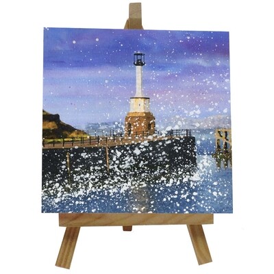 Maryport Ceramic tile with easel