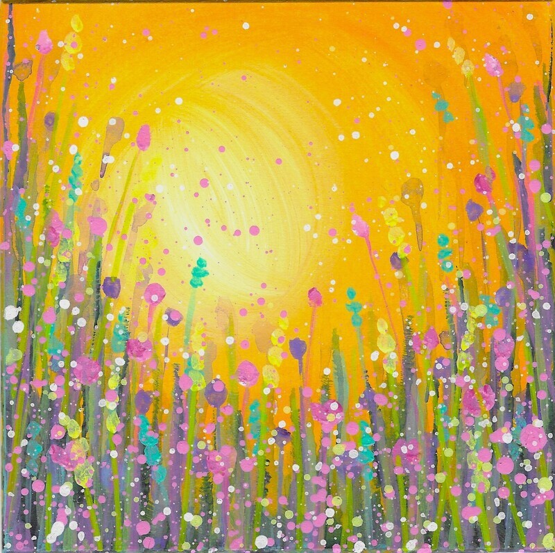 Golden Glow Original Painting