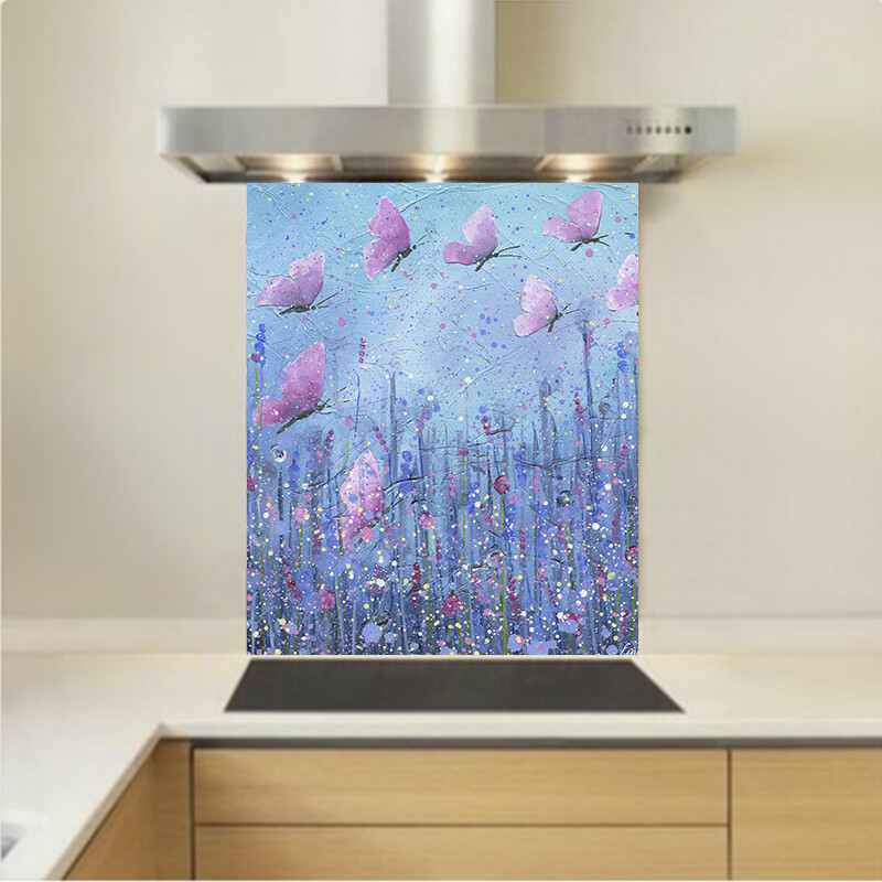 Art - Glass Kitchen Splashback - Flying Free