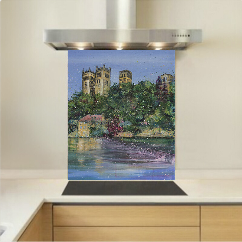 Art - Glass Kitchen Splashback - Durham Cathedral