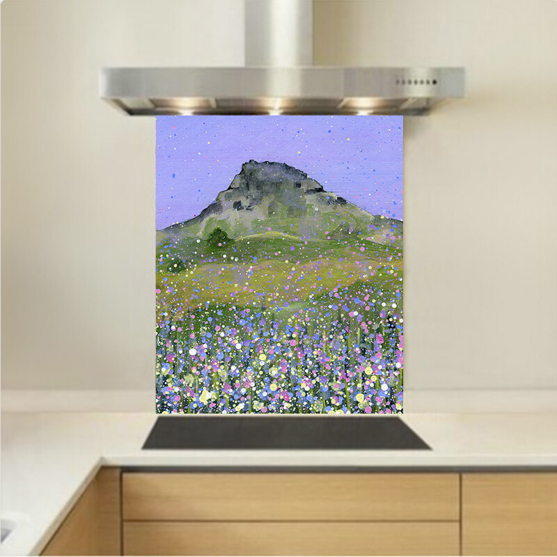 Art - Glass Kitchen Splashback - Roseberry Topping