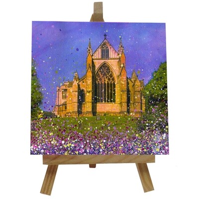 Ripon Cathedral Ceramic tile with easel