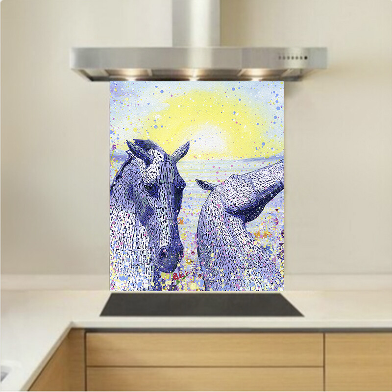 Art - Glass Kitchen Splashback - The Kelpies