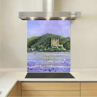 Art - Glass Kitchen Splashback - Eilean Donan Castle