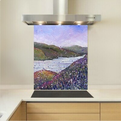 Art - Glass Kitchen Splashback - Loch Lomond