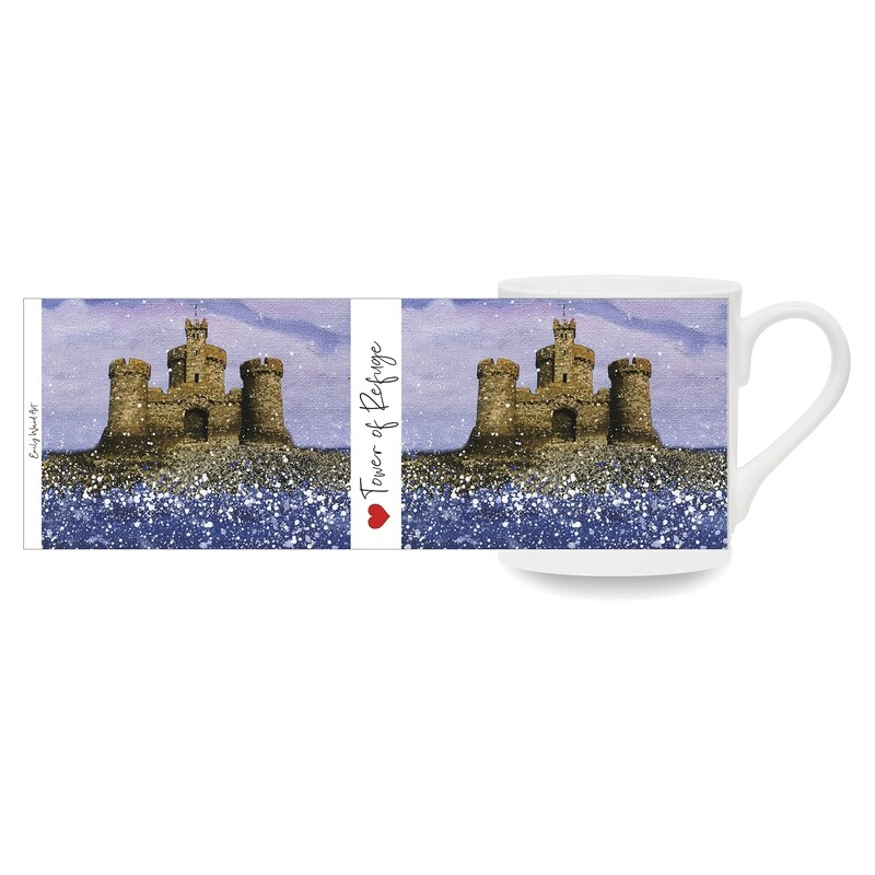 Tower of Refuge  Bone China Cup