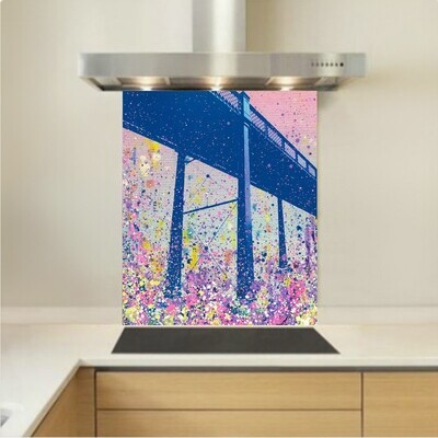 Art - Glass Kitchen Splashback - Armstrong Bridge