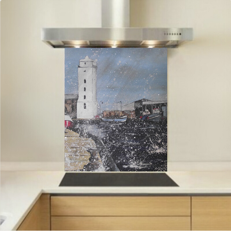 Art - Glass Kitchen Splashback - Low Lights