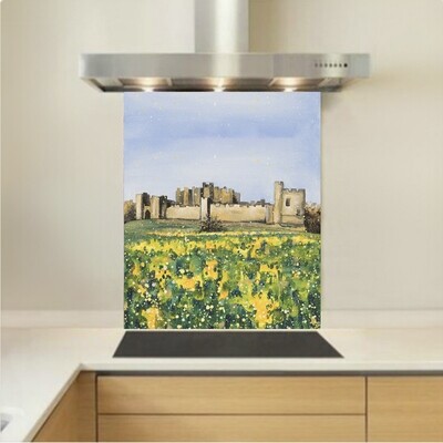 Art - Glass Kitchen Splashback - Alnwick Castle