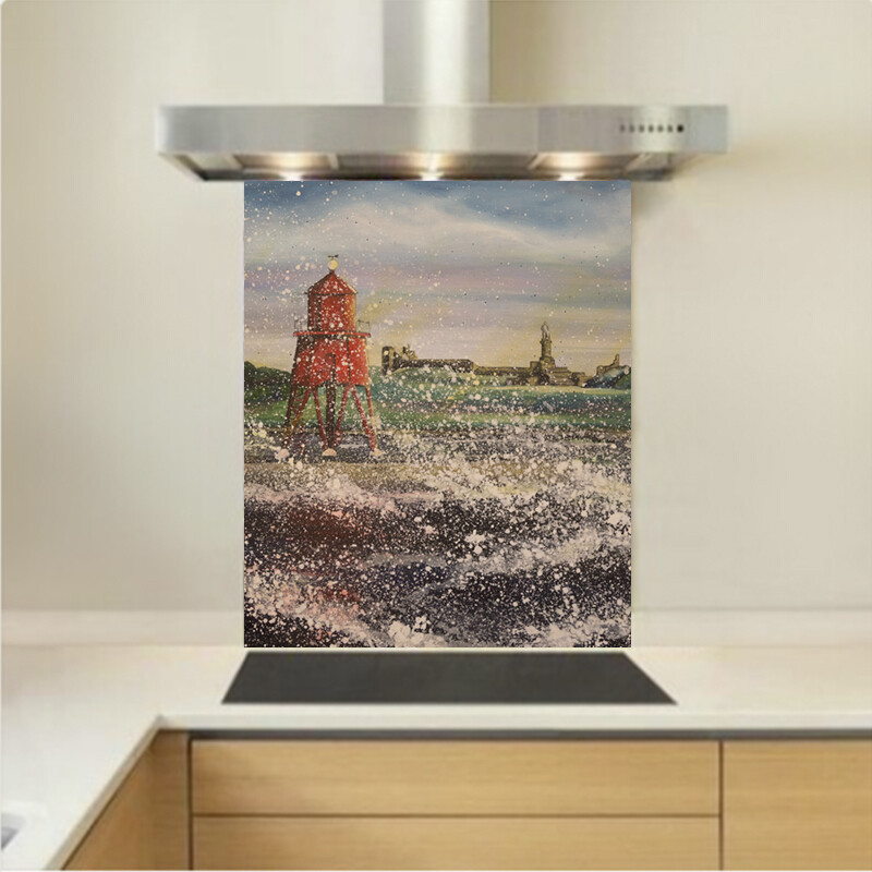 Art - Glass Kitchen Splashback - Herd Groyne