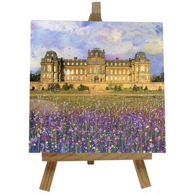 The Bowes Museum Ceramic tile with easel
