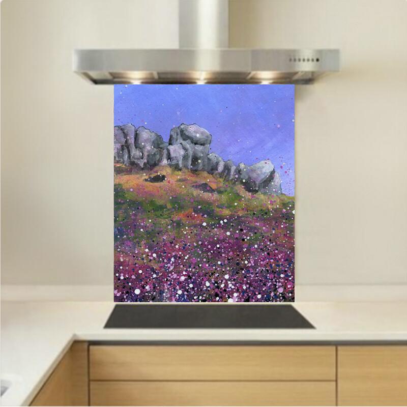 Art - Glass Kitchen Splashback - Ilkley Moor
