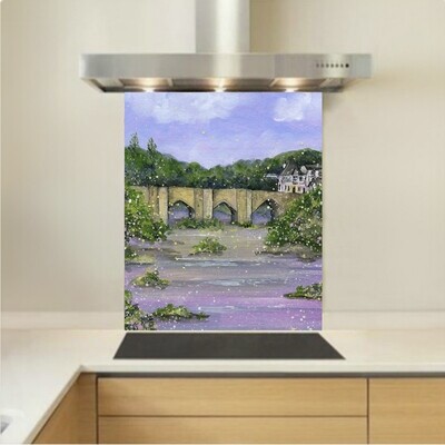 Art - Glass Kitchen Splashback - Llangollen